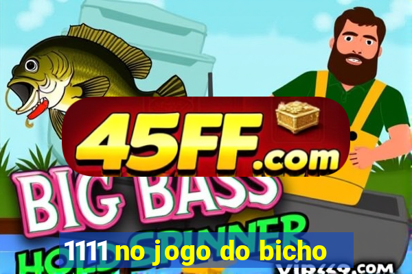 1111 no jogo do bicho